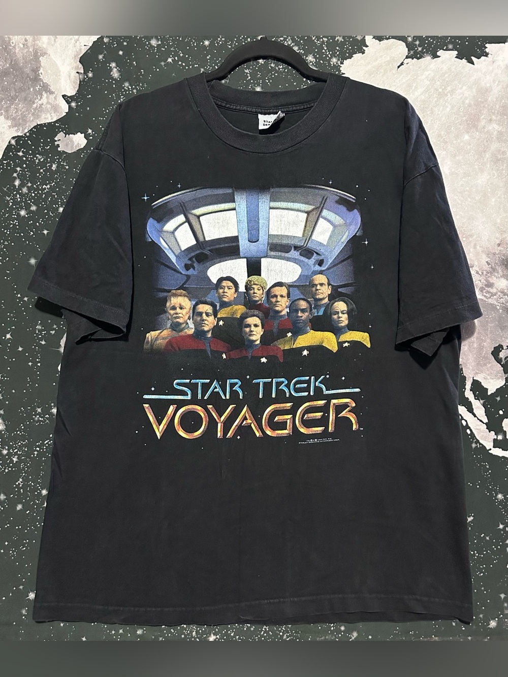 Star Trek Voyager Crew Members Cast Shirt